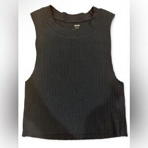 Aerie Midnight Ribbed Tank Top